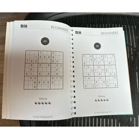 Brain Game Books (lot of 2) Sudoku and 399 games, puzzles for your brain - Picture 3 of 5